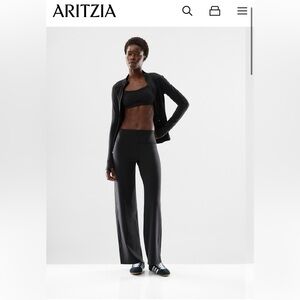 Aritzia TNA BUTTER Hi-Rise Wide Pant